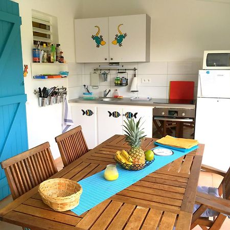 Bungalow La Papaye Bleue Residence Acces Piscine & Plage Saint-Francois  Esterno foto