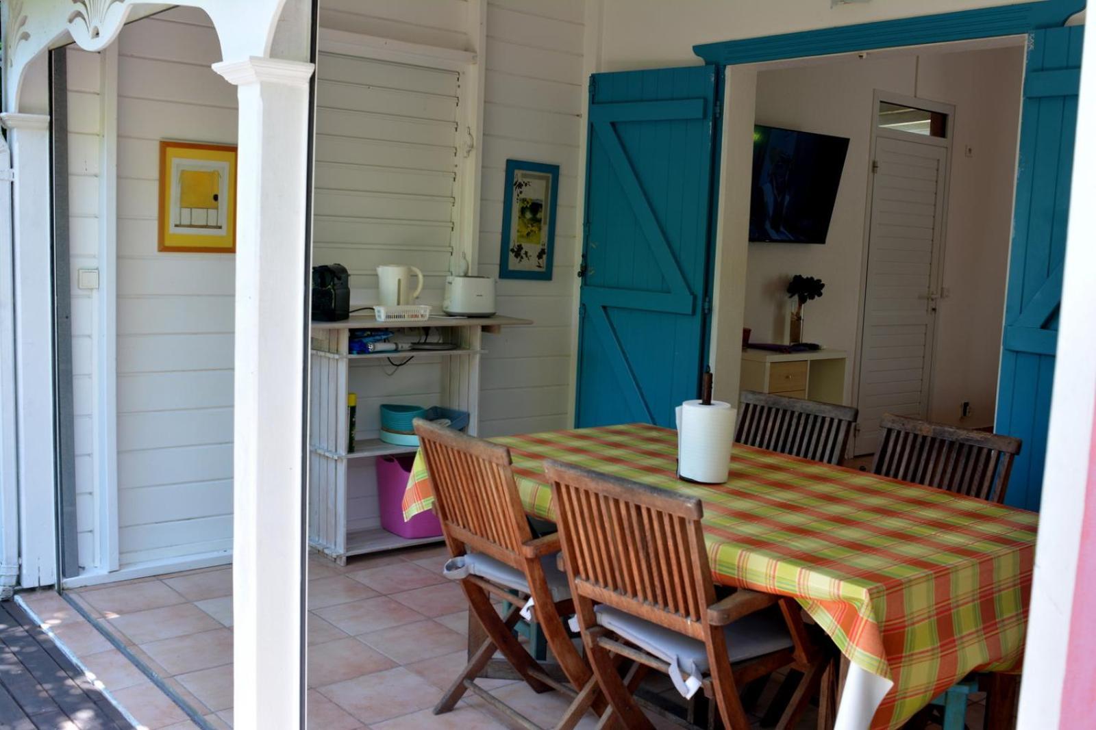 Bungalow La Papaye Bleue Residence Acces Piscine & Plage Saint-Francois  Esterno foto