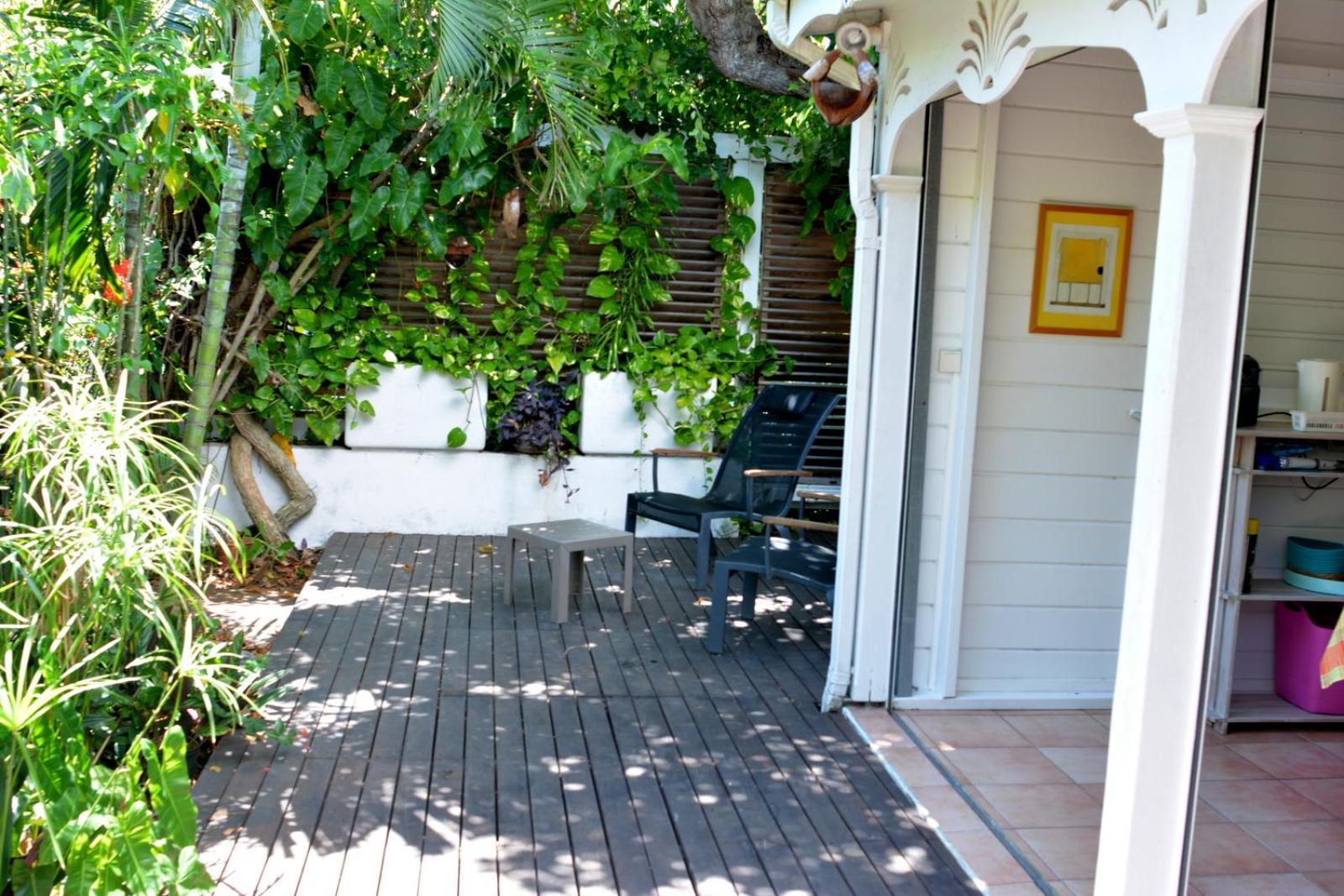 Bungalow La Papaye Bleue Residence Acces Piscine & Plage Saint-Francois  Esterno foto