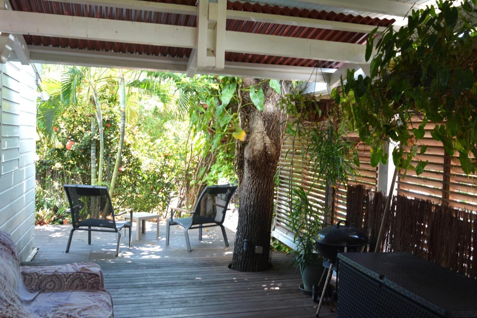 Bungalow La Papaye Bleue Residence Acces Piscine & Plage Saint-Francois  Esterno foto