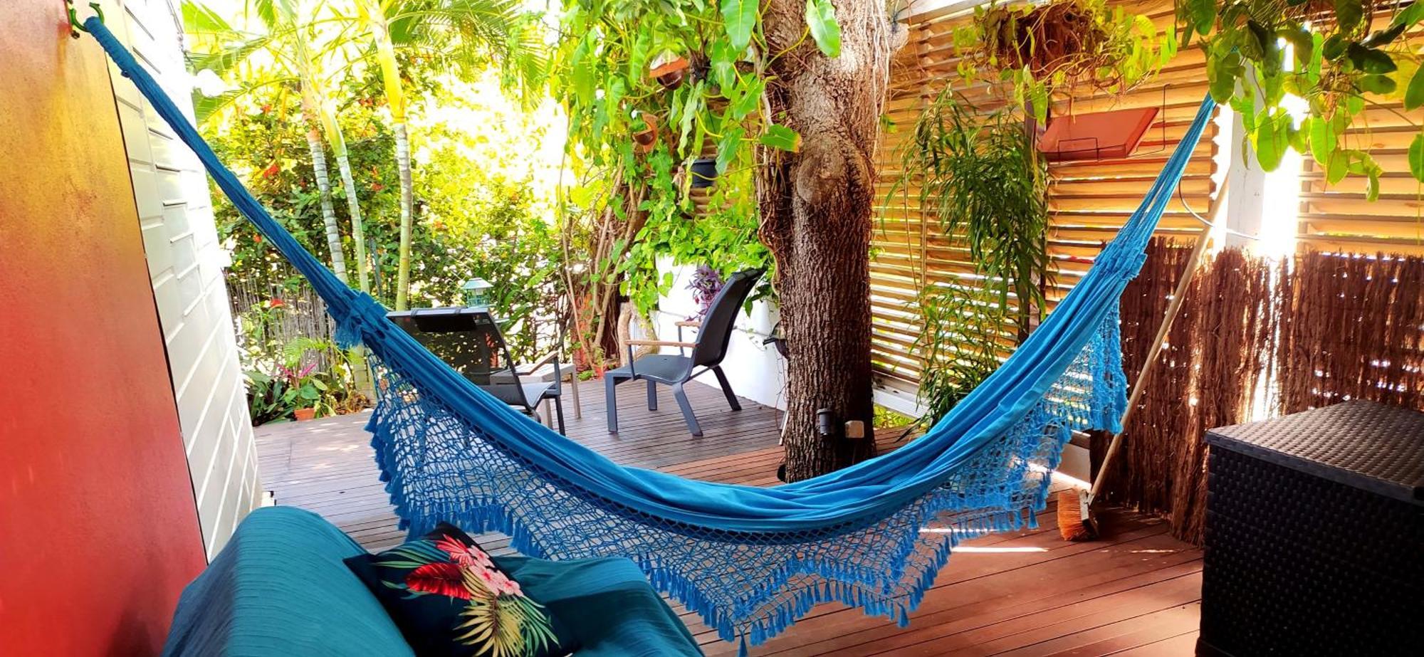 Bungalow La Papaye Bleue Residence Acces Piscine & Plage Saint-Francois  Esterno foto